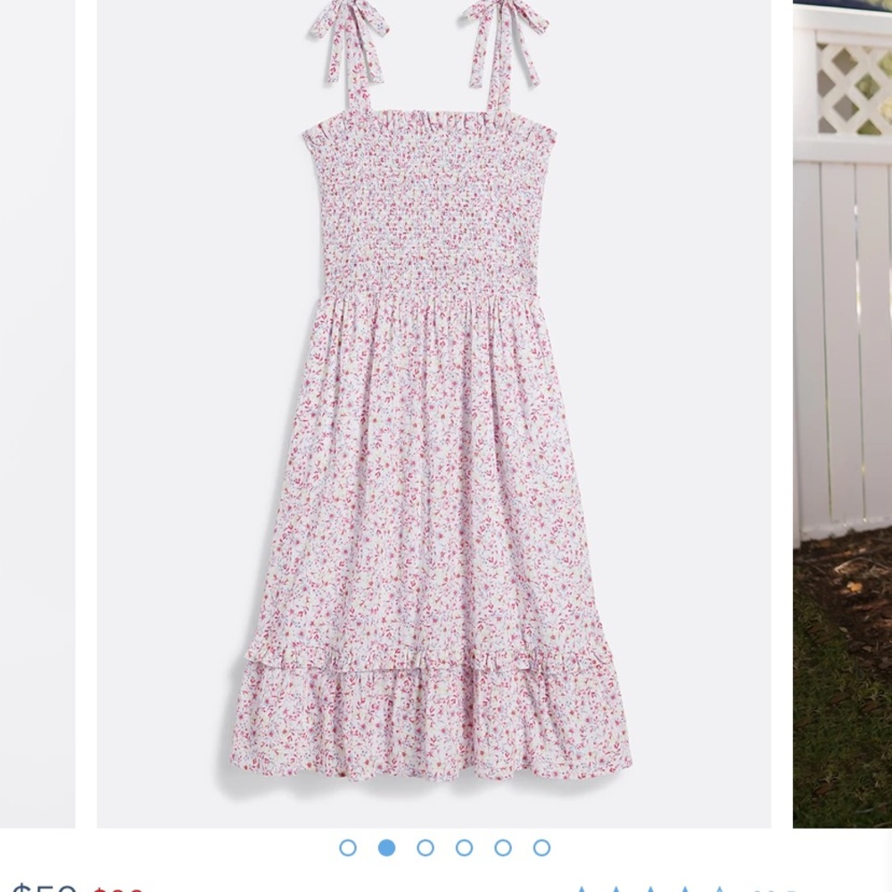 Draper James Smocked Dress